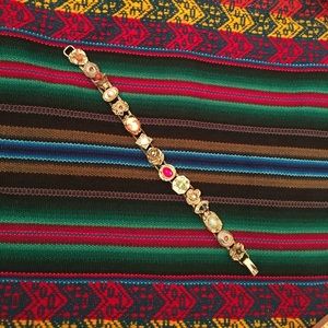 Vintage gold plated bracelet